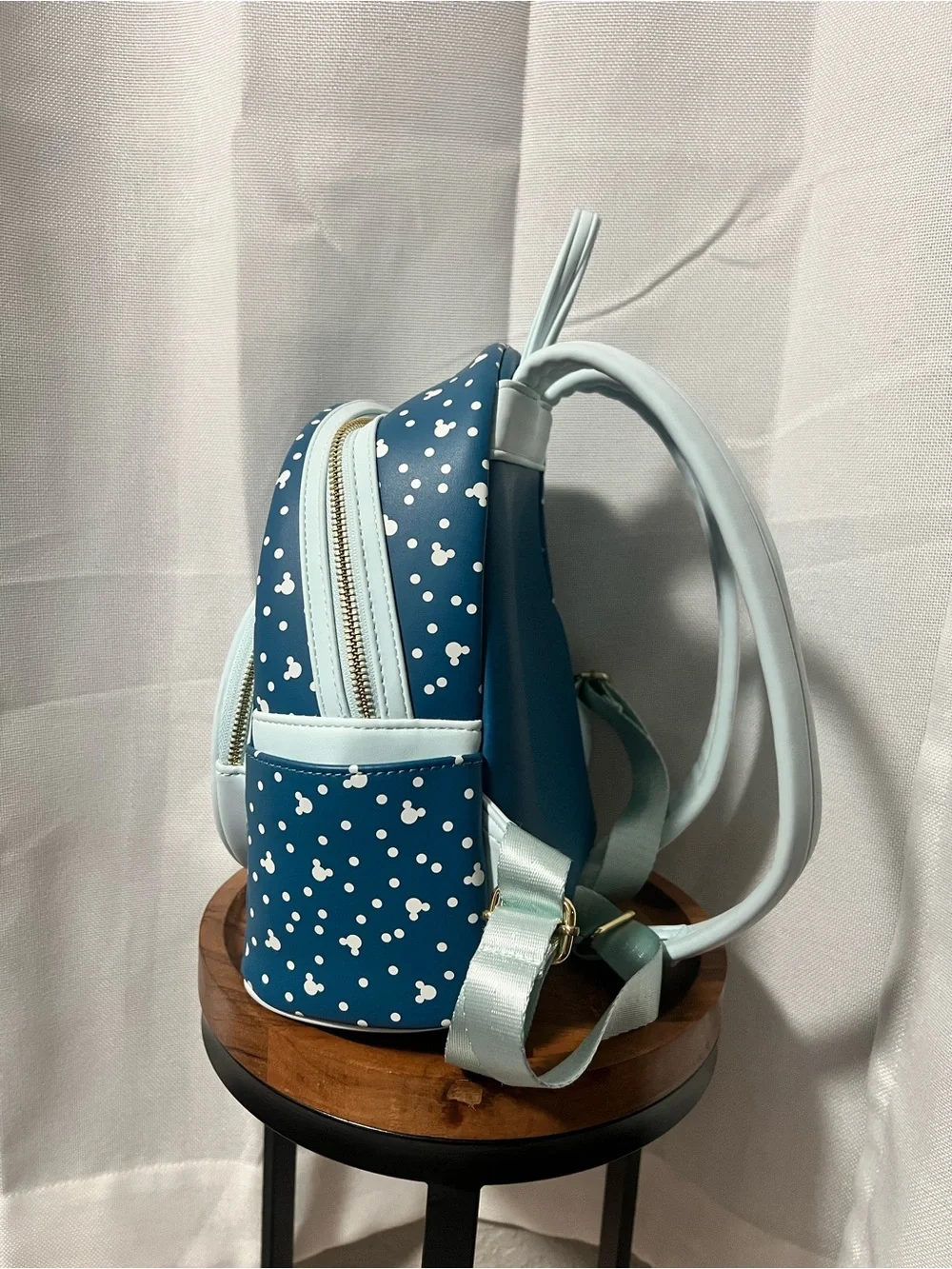 Disney Loungefly Mickey Minnie Snowman Mini Backpack Holiday Winter Christmas
